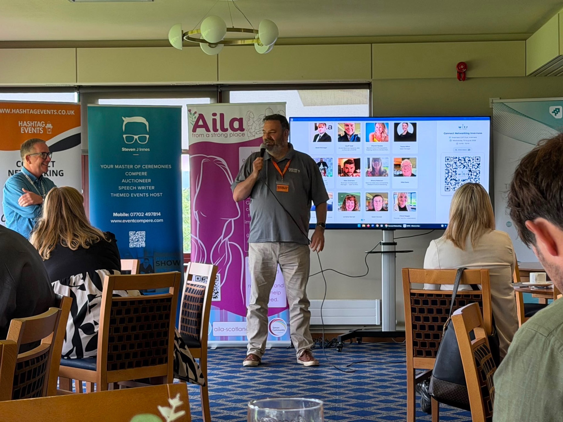WITR presented at a Hashtag Events networking event